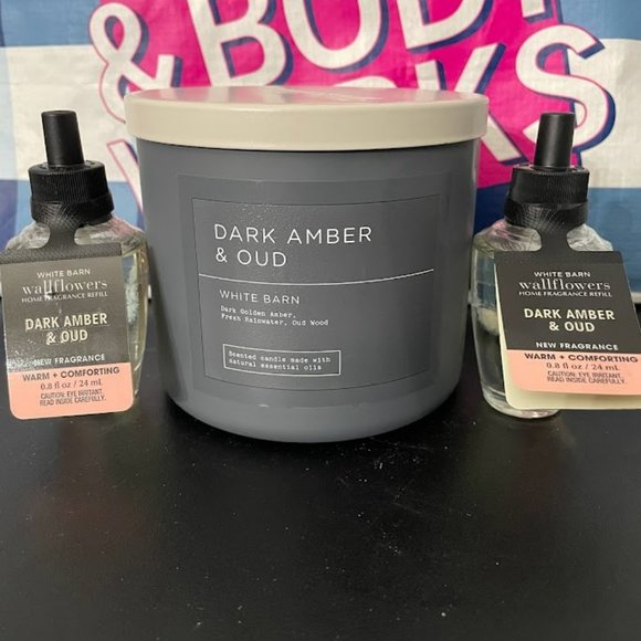 Bath & Body Works Other - NEW Bath and Body Works Dark Amber & Oud Bundle BBW.